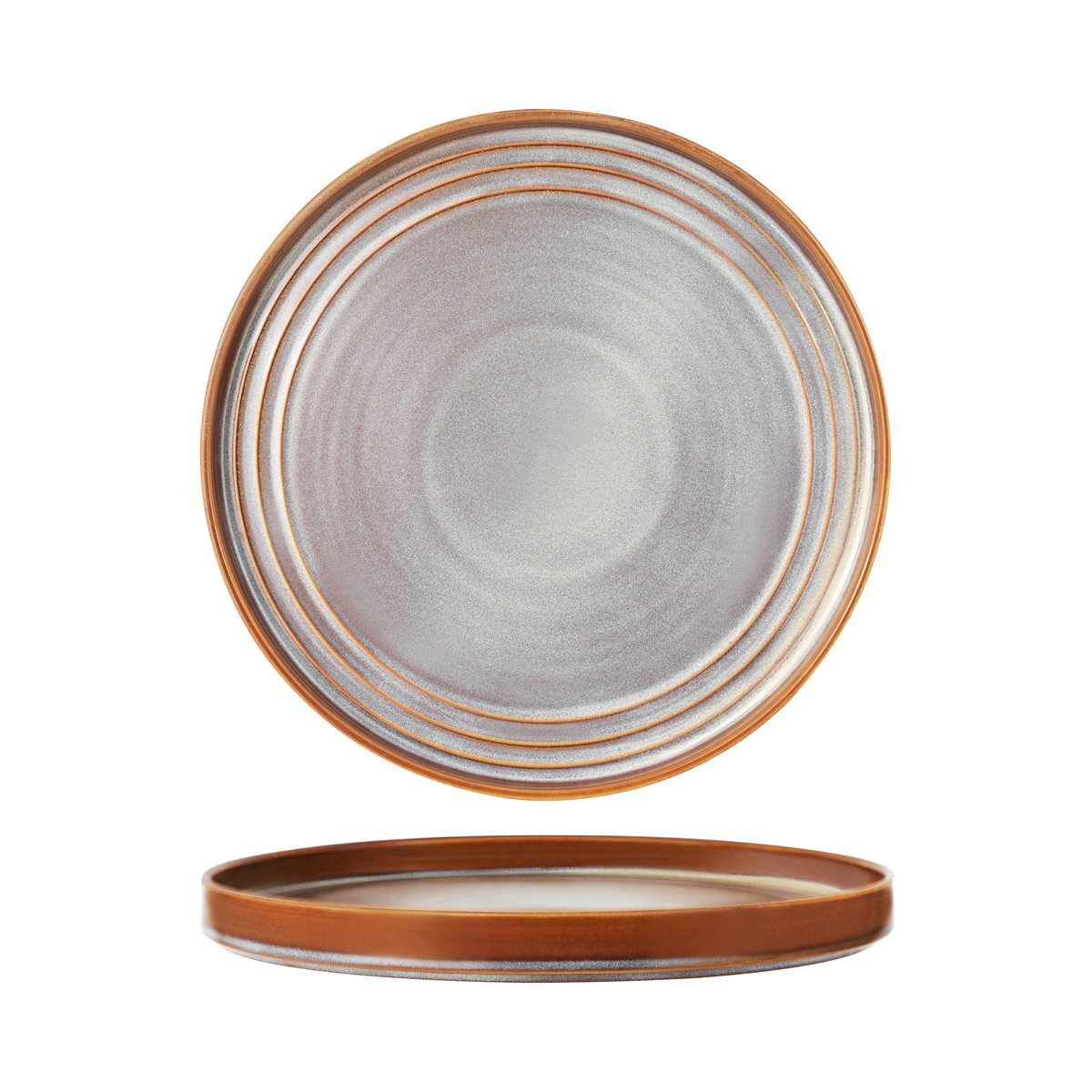 Tablekraft Urban Loft Round Serve Platter 320x30mm Auburn