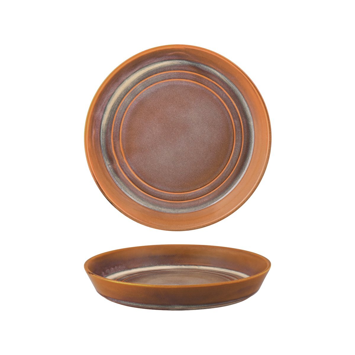 Tablekraft Urban Loft Round Flared Bowl 225x35mm Auburn