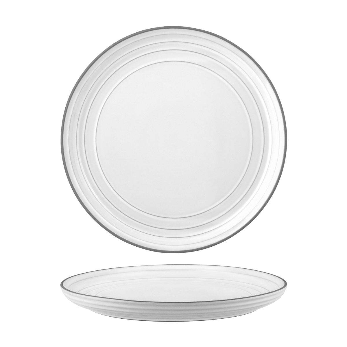 Tablekraft Linea Round Coupe Plate 280mm White