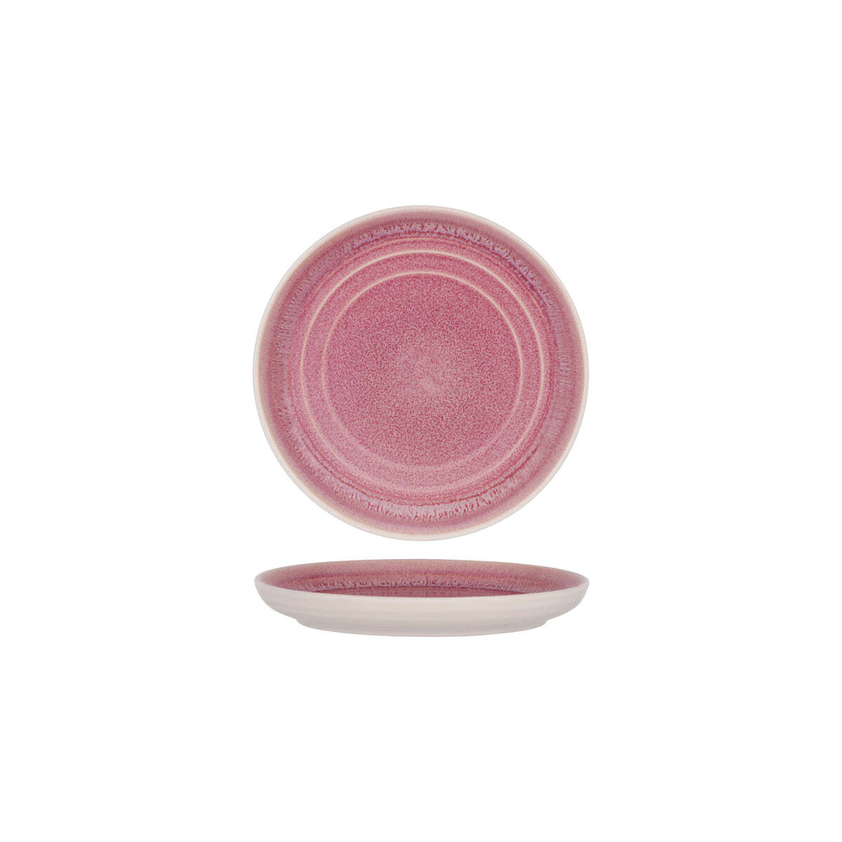 Tablekraft Linea Round Coupe Plate 170x22mm Dusty Pink