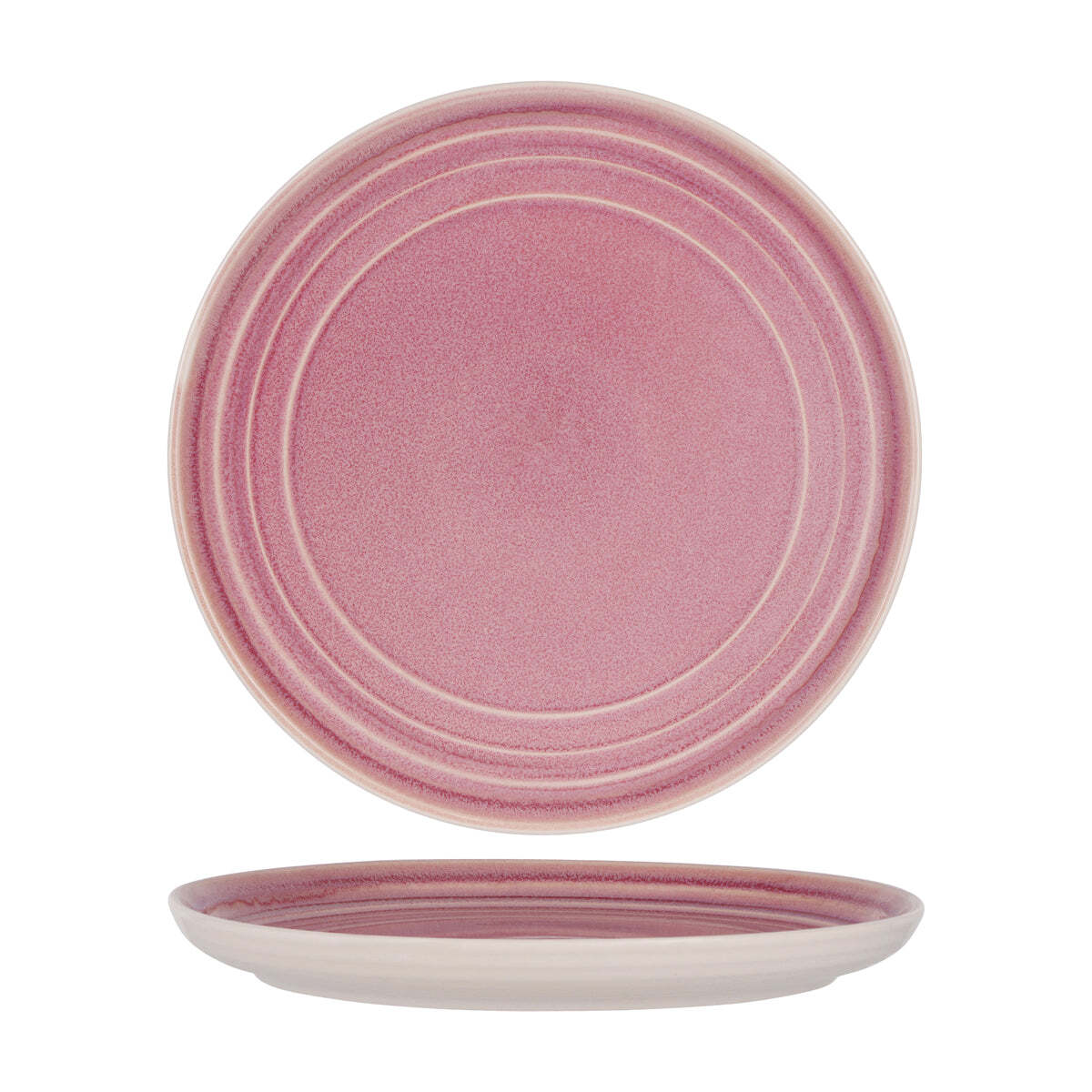 Tablekraft Linea Round Coupe Plate 280x26mm Dusty Pink