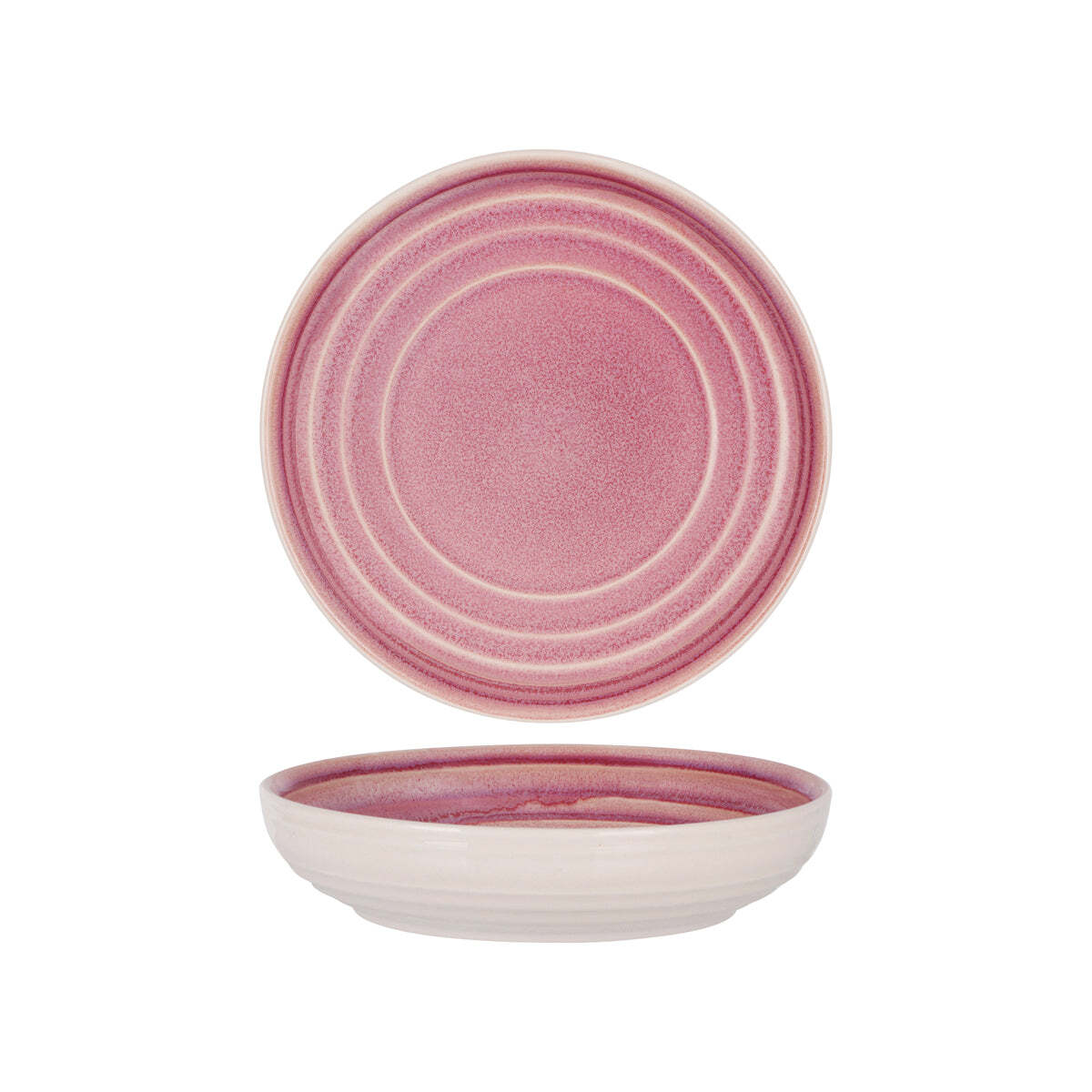 Tablekraft Linea Round Coupe Bowl 220x50mm Dusty Pink