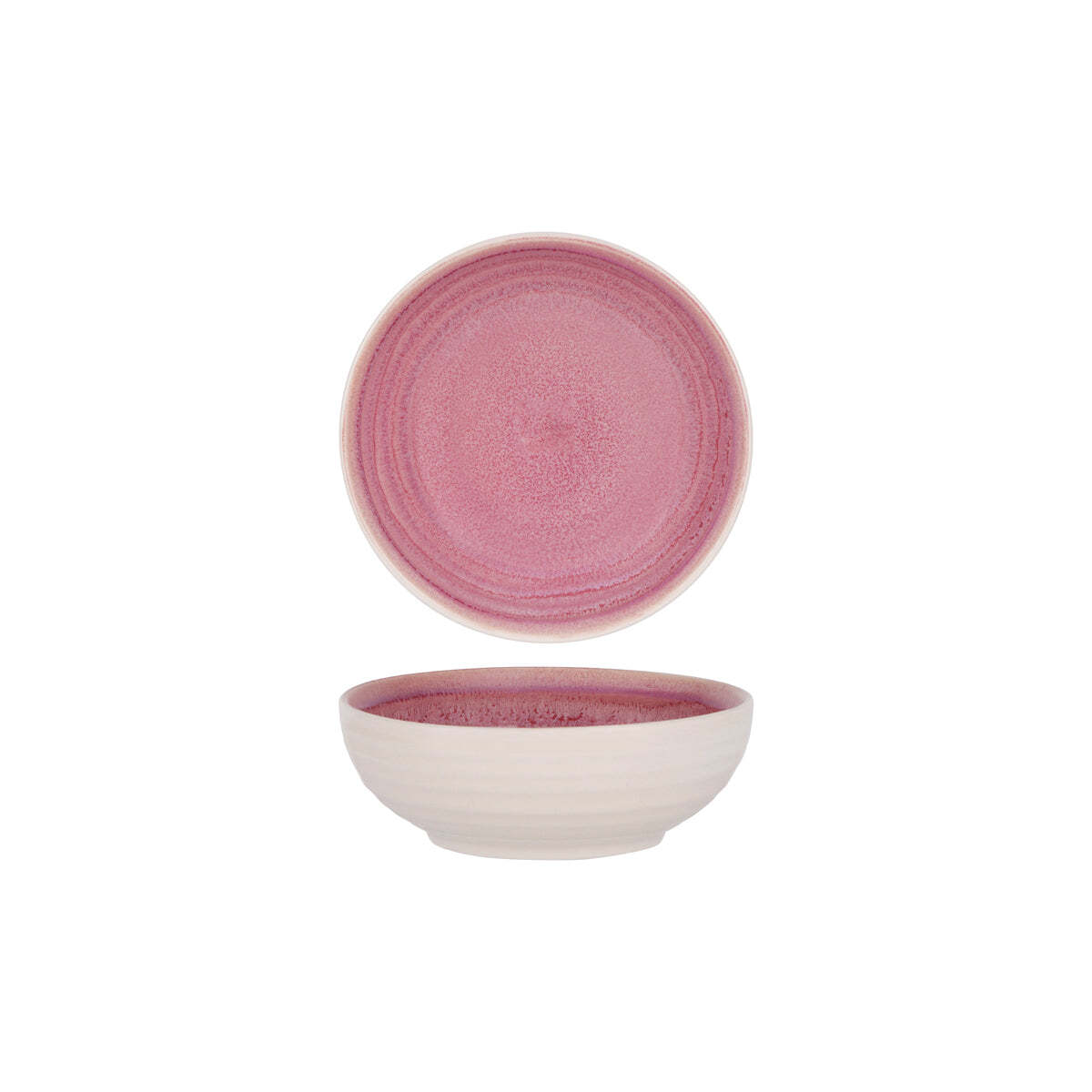 Tablekraft Linea Round Deep Bowl 160x55mm Dusty Pink