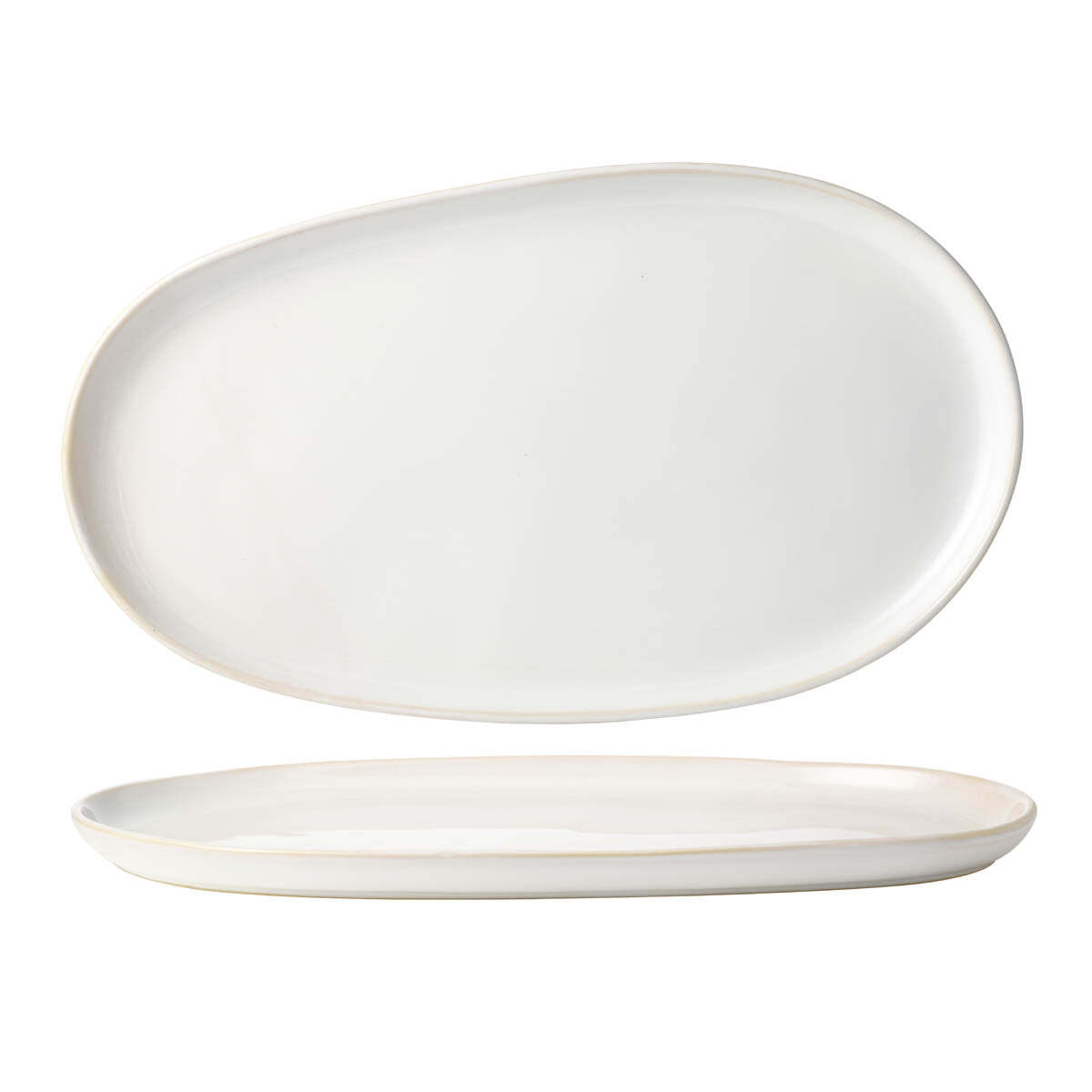 Tablekraft Urban Serve Oval Plate 460X265X23mm White