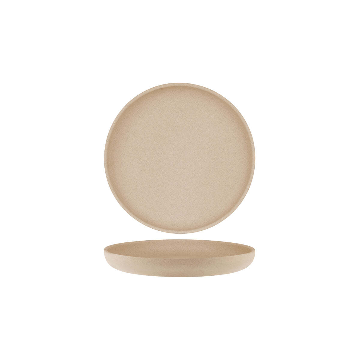 Tablekraft Soho Round Deep Coupe Plate 255x32mm Stone