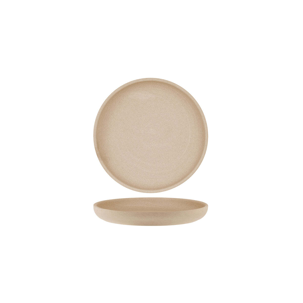 Tablekraft Soho Round Deep Coupe Plate 235x30mm Stone