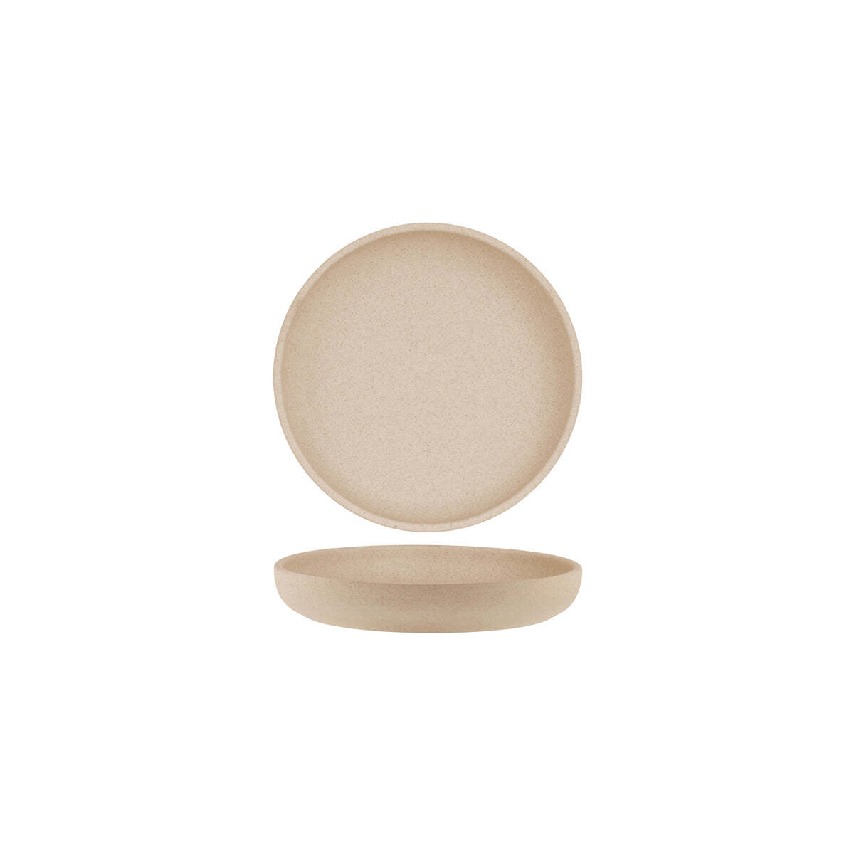 Tablekraft Soho Round Deep Coupe Plate 175x28mm Stone