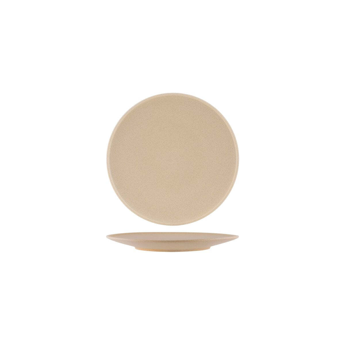 Tablekraft Soho Round Plate 200x10mm Stone