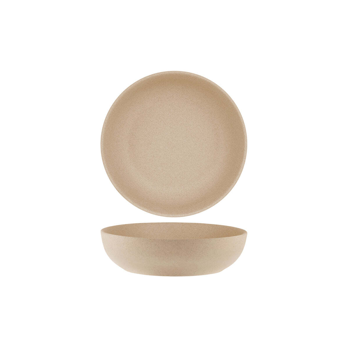 Tablekraft Soho Round Deep Bowl 200x55mm Stone