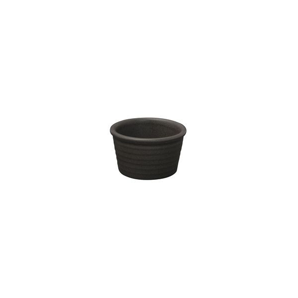 Zuma Ribbed Ramekin-85mm Ø | 50mm H Charcoal