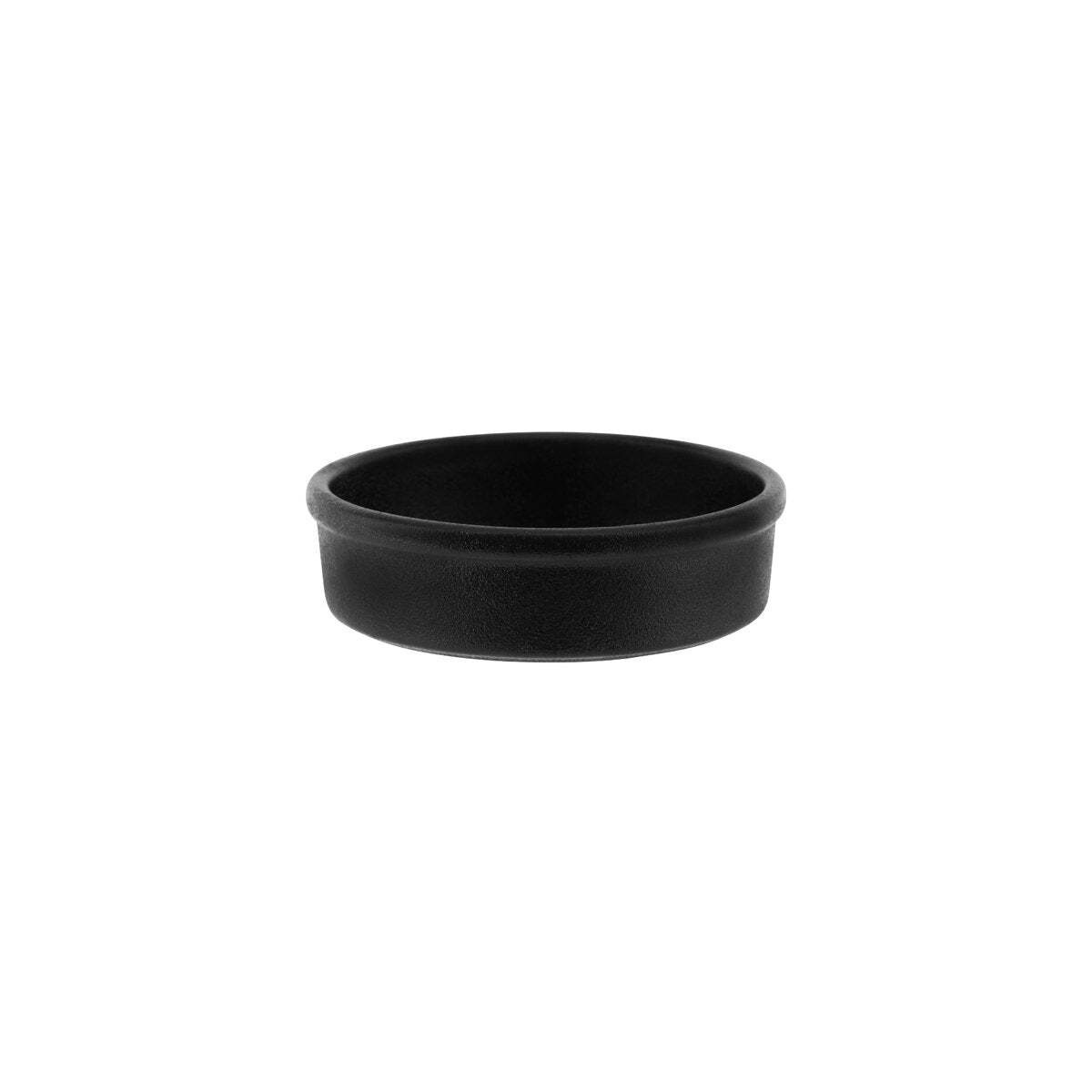 Tablekraft Tk Black Round Dish/Tapas 140x45mm Black