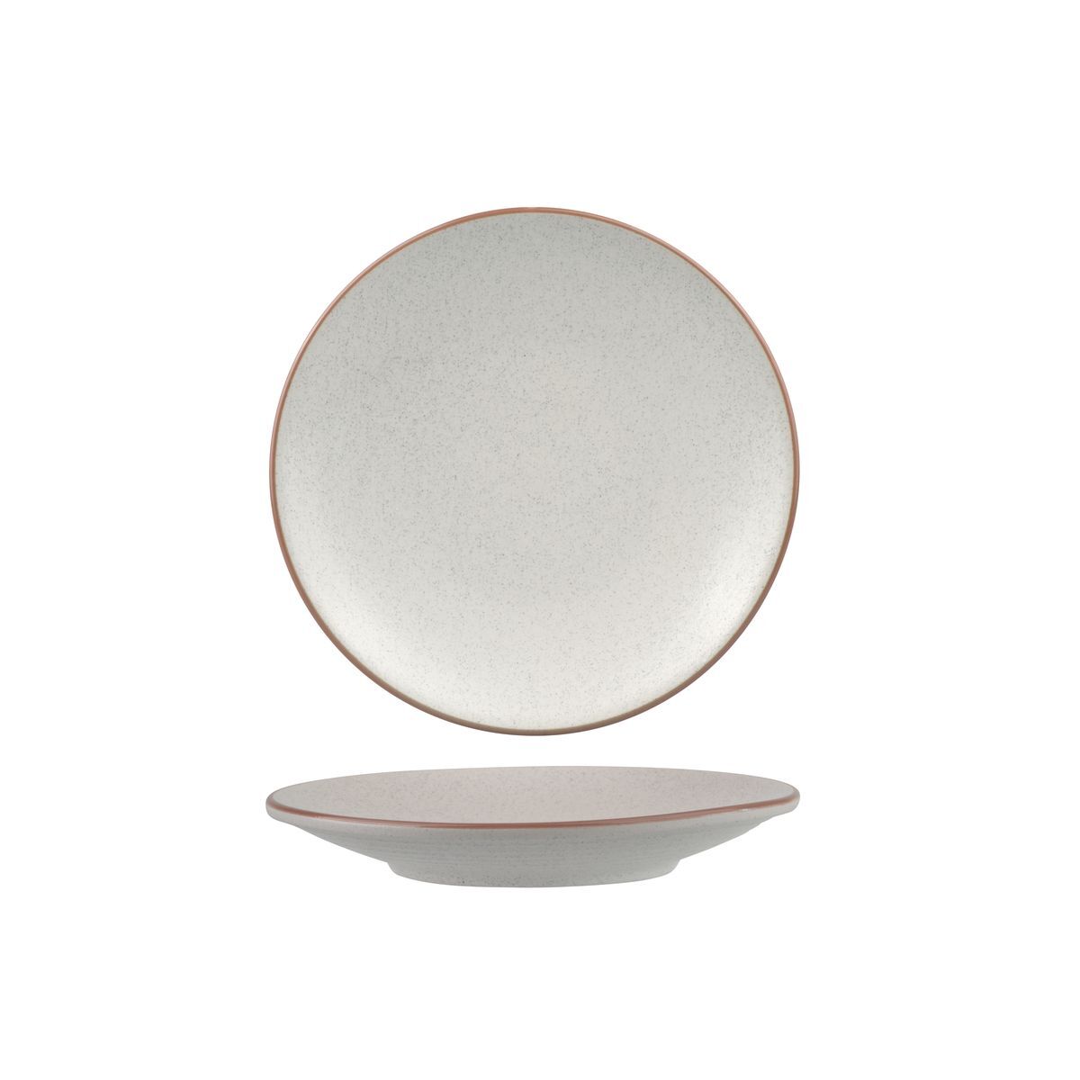 Zuma Round Coupe Plate-180mm Ø Mineral