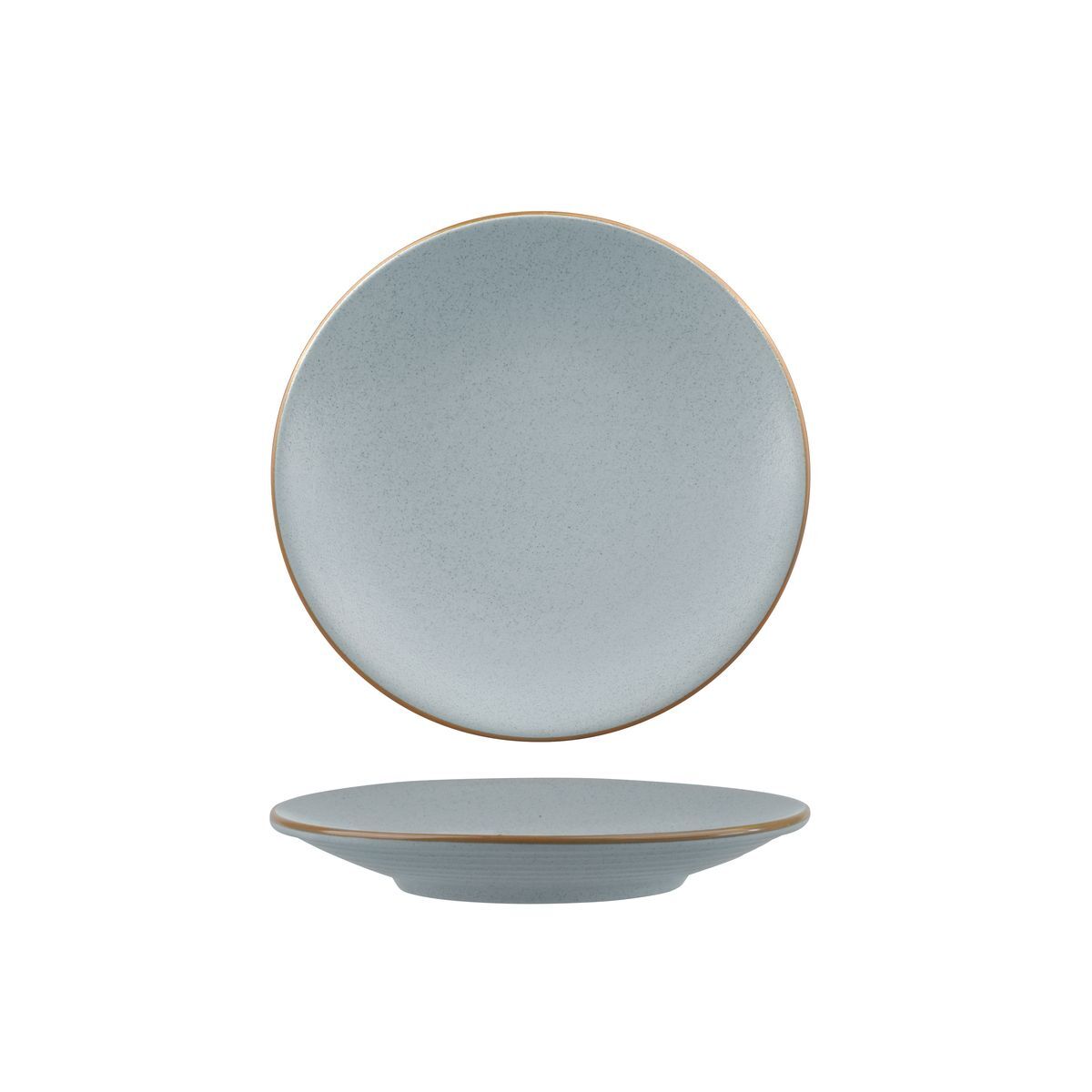 Zuma Round Coupe Plate-180mm Ø Bluestone