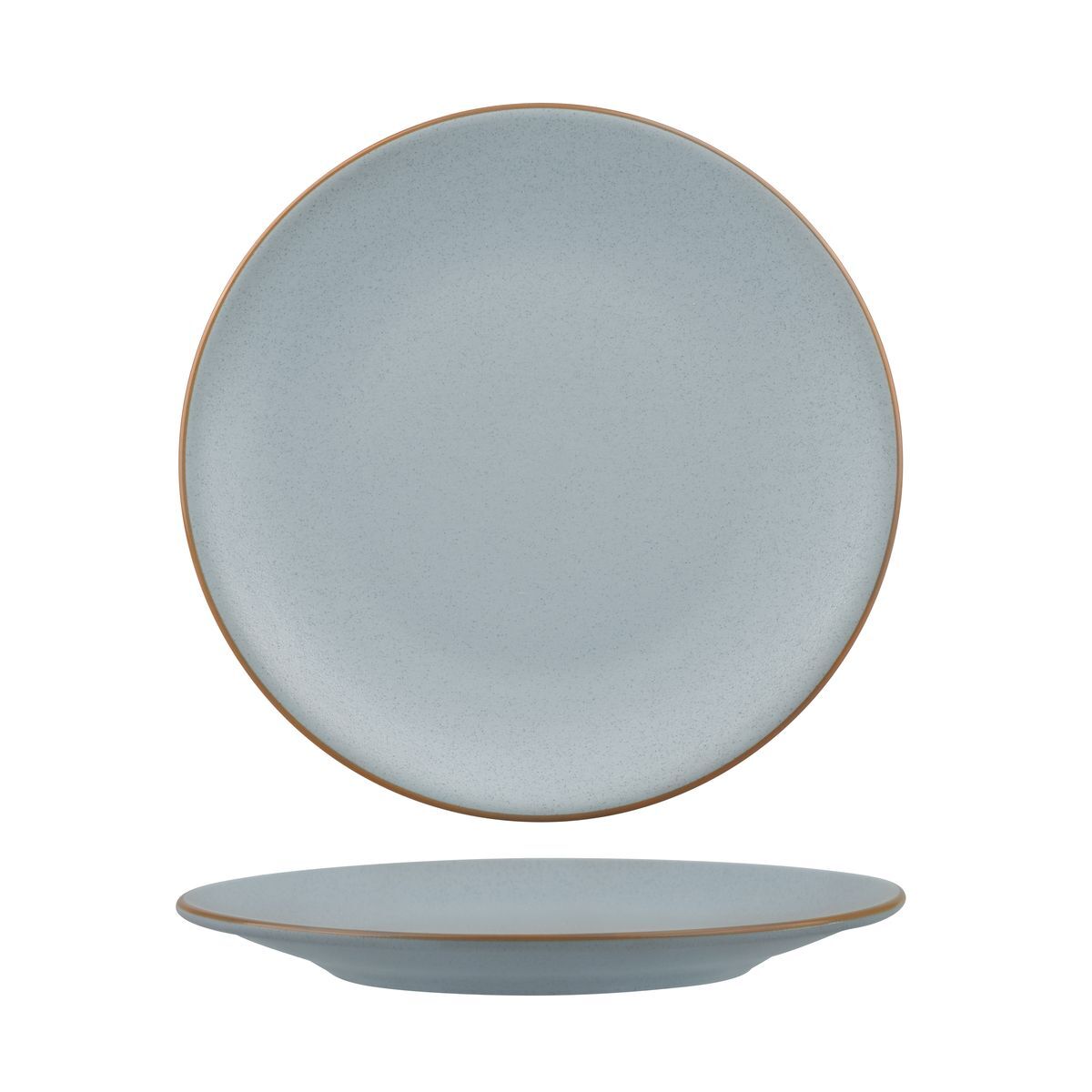 Zuma Round Coupe Plate-230mm Ø Bluestone