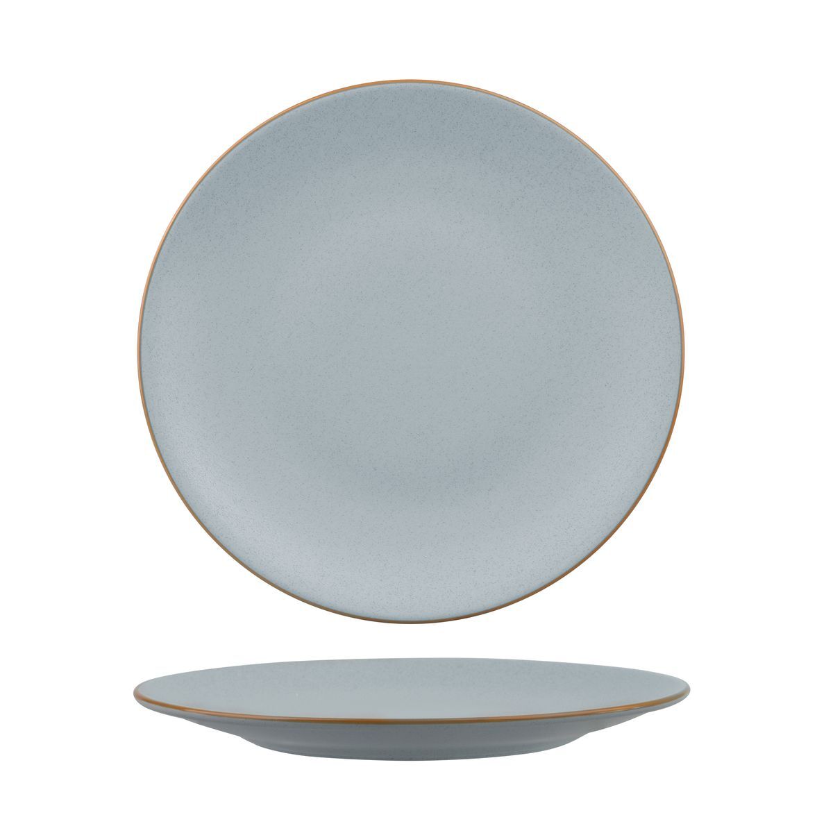 Zuma Round Coupe Plate-260mm Ø Bluestone