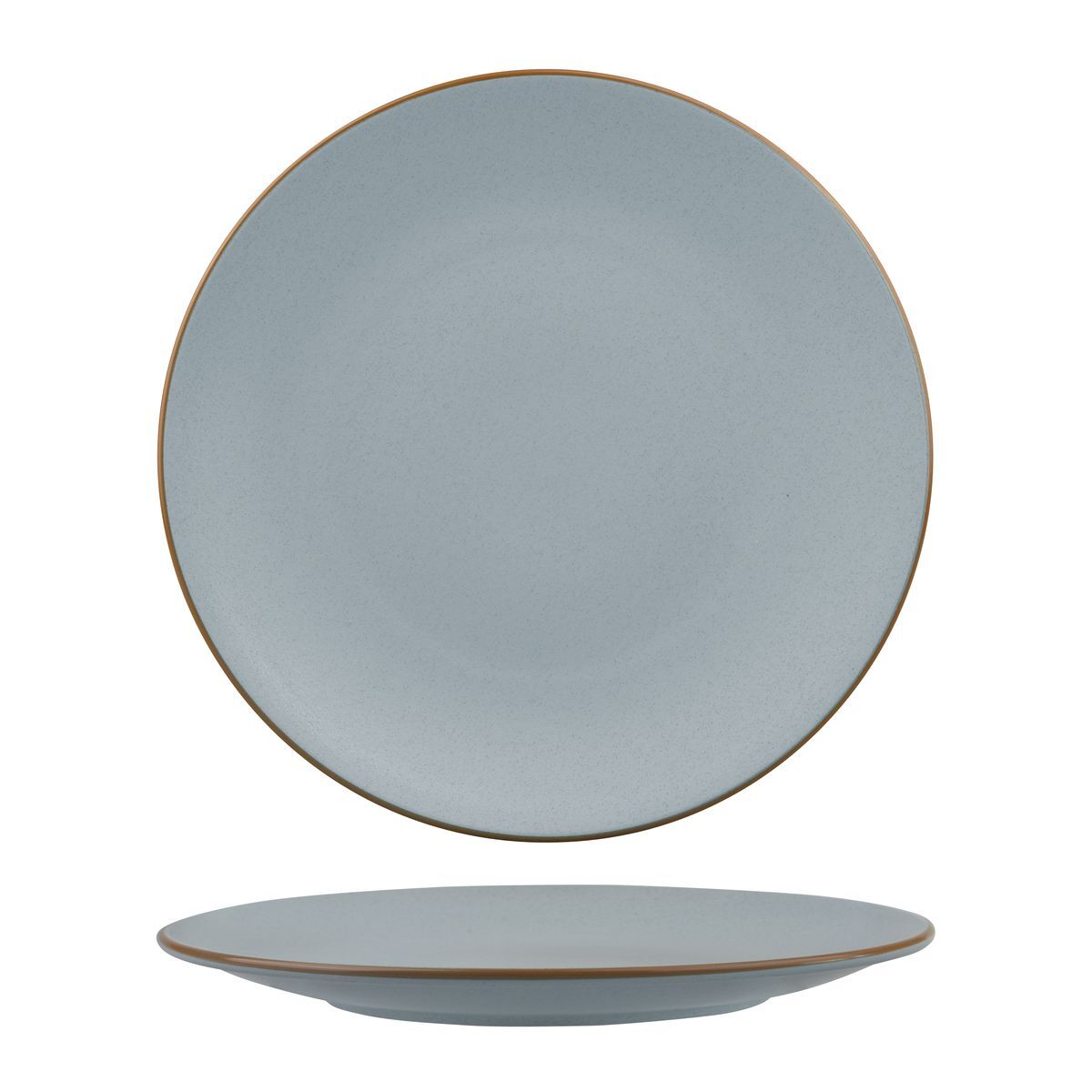 Zuma Round Coupe Plate-285mm Ø Bluestone