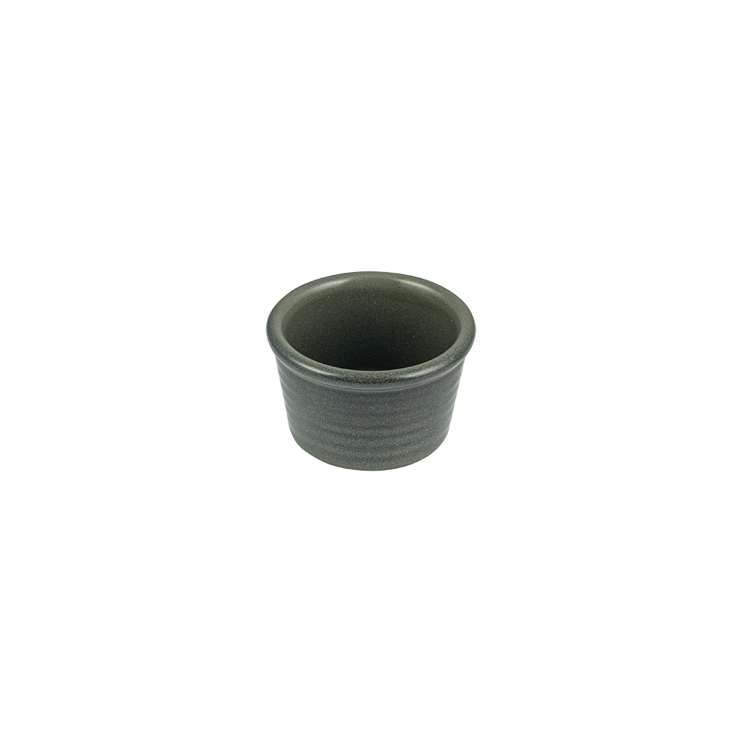 Zuma Ramekin-Ribbed, 85mm Ø /50mm H Forest