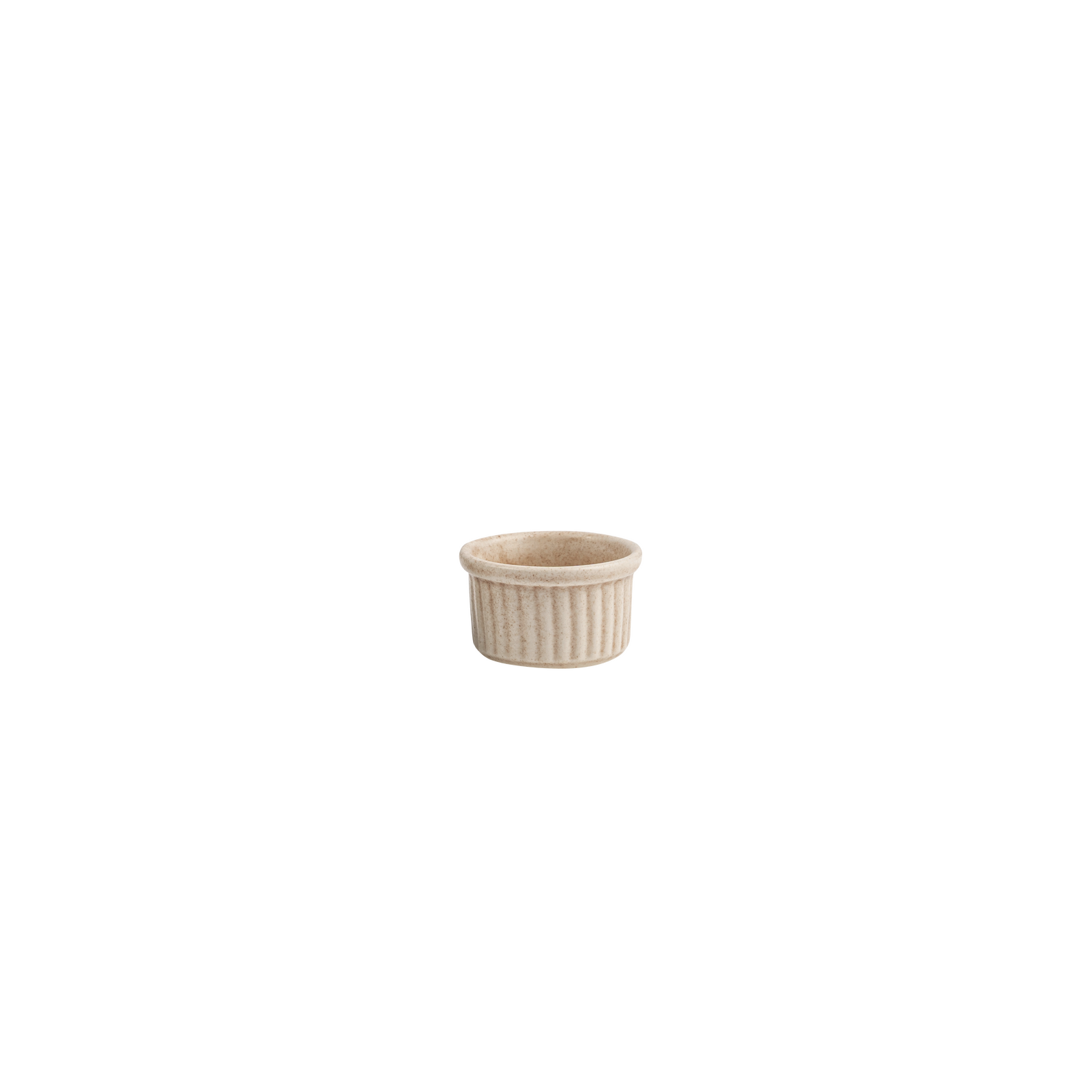 NMC Parade Ribbed Ramekin-60mm Ø / 35mm H Marshmellow