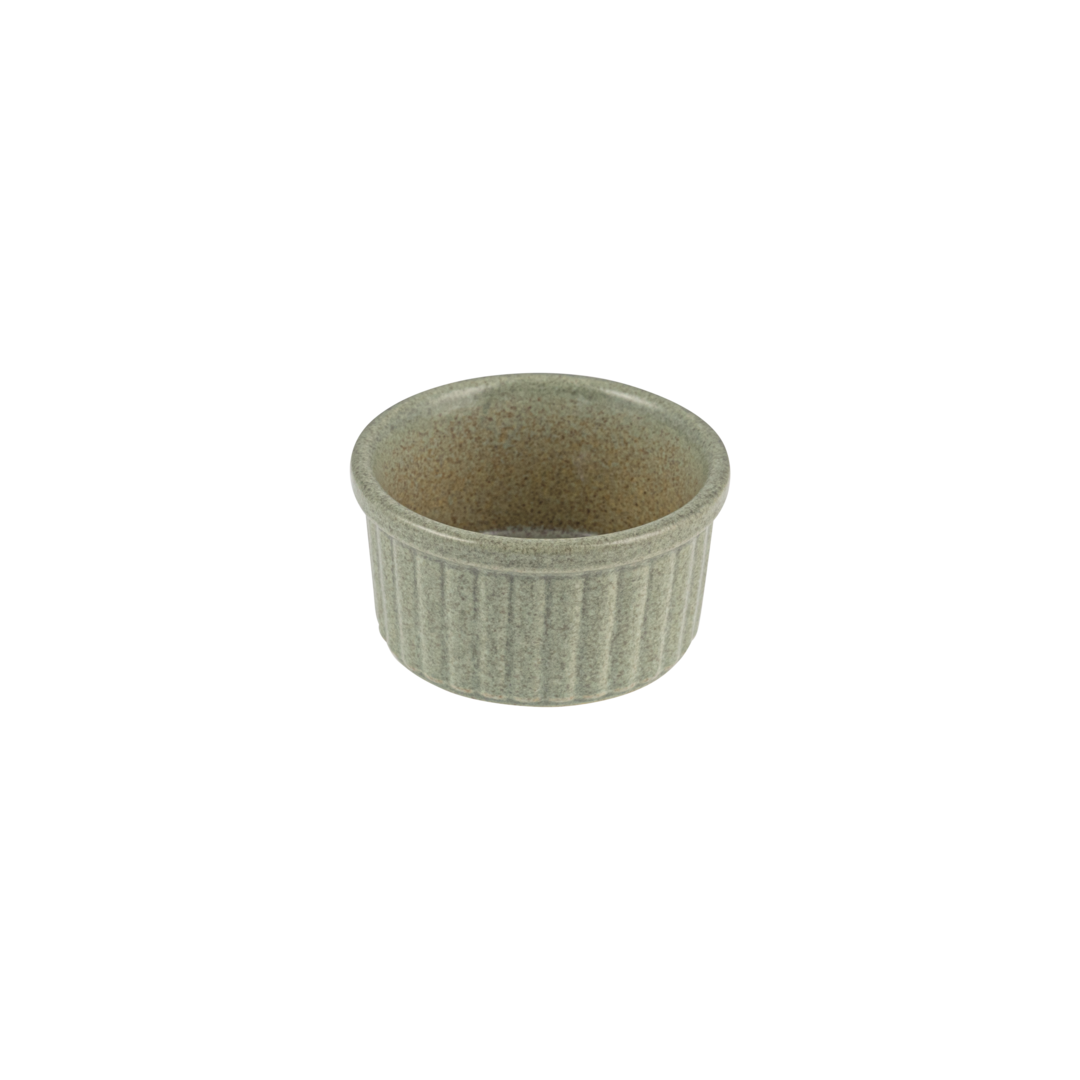 NMC Maze Ribbed Ramekin-80mm Ø / 41mm H Kale