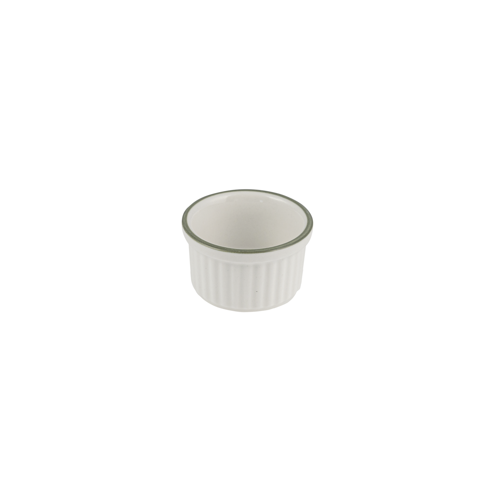 NMC Homestead Ribbed Ramekin-60mm Ø / 35mm H Olive