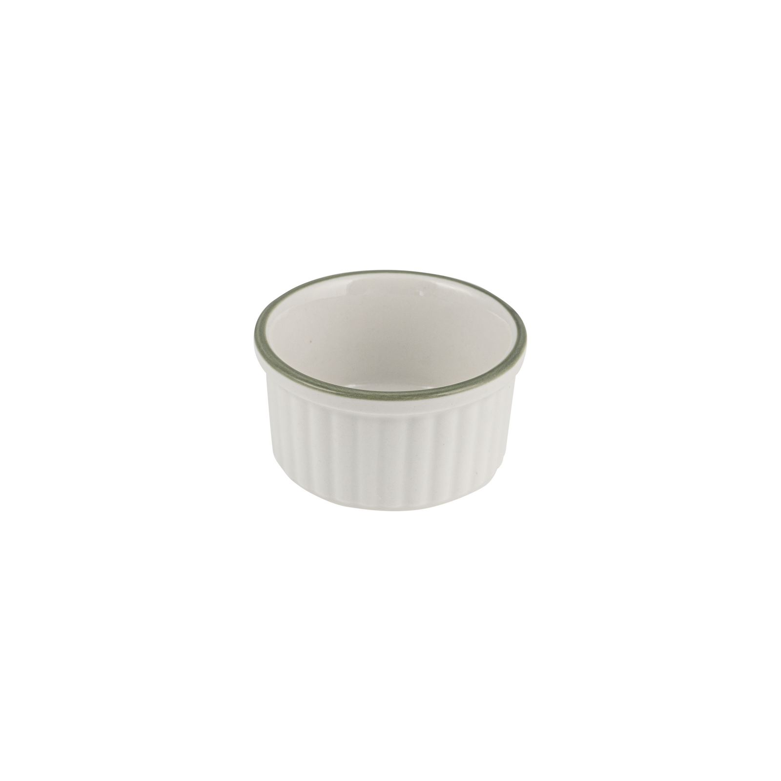 NMC Homestead Ribbed Ramekin-80mm Ø / 41mm H Olive