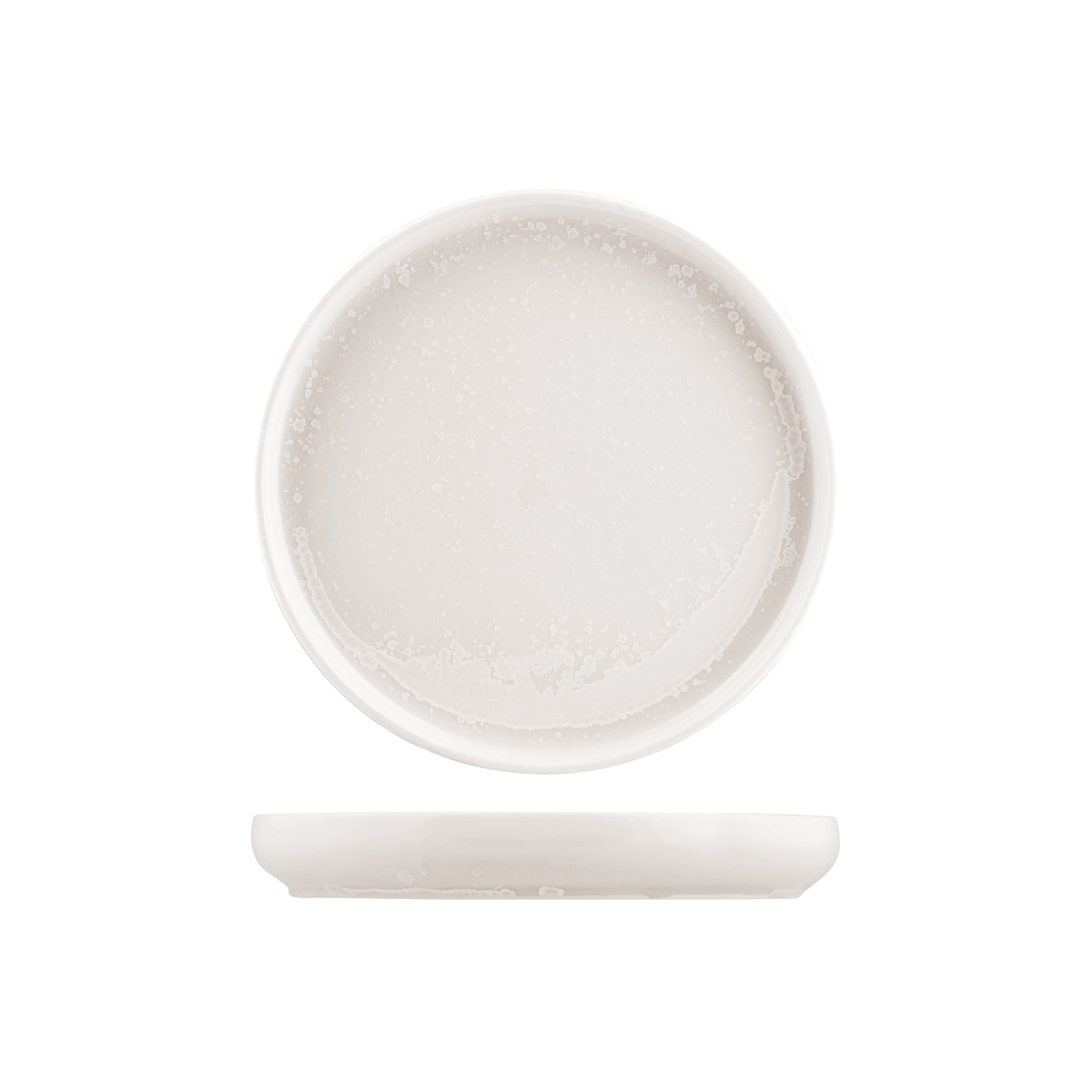 Moda Porcelain Snow Stacka Plate - 260mm Ø 