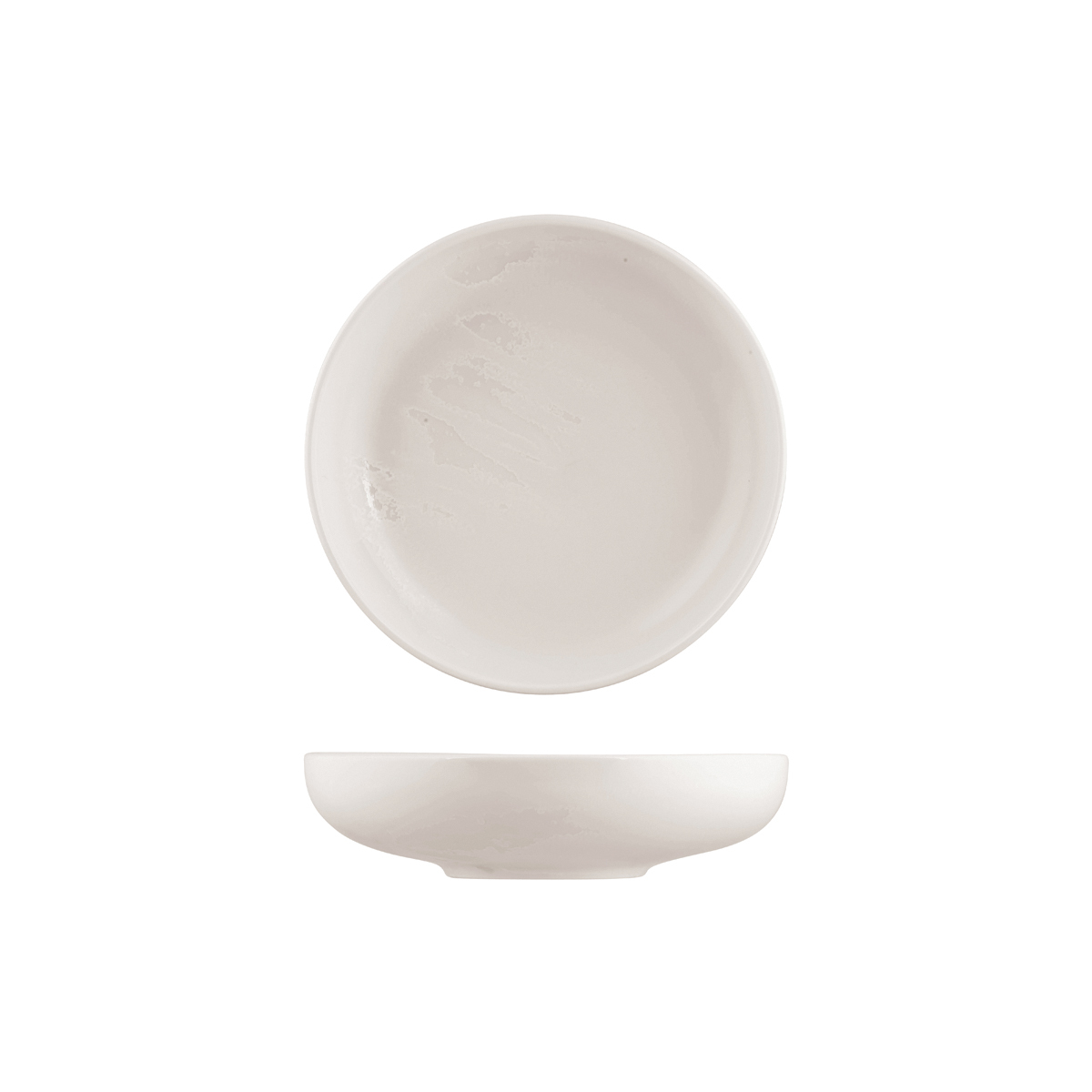 Moda Porcelain Snow Round Share Bowl - 200mm Ø 