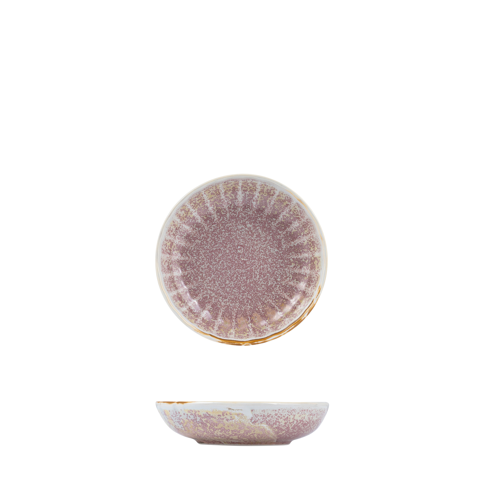 Moda Porcelain Icon Round Bowl - 155mm Ø Scallop 