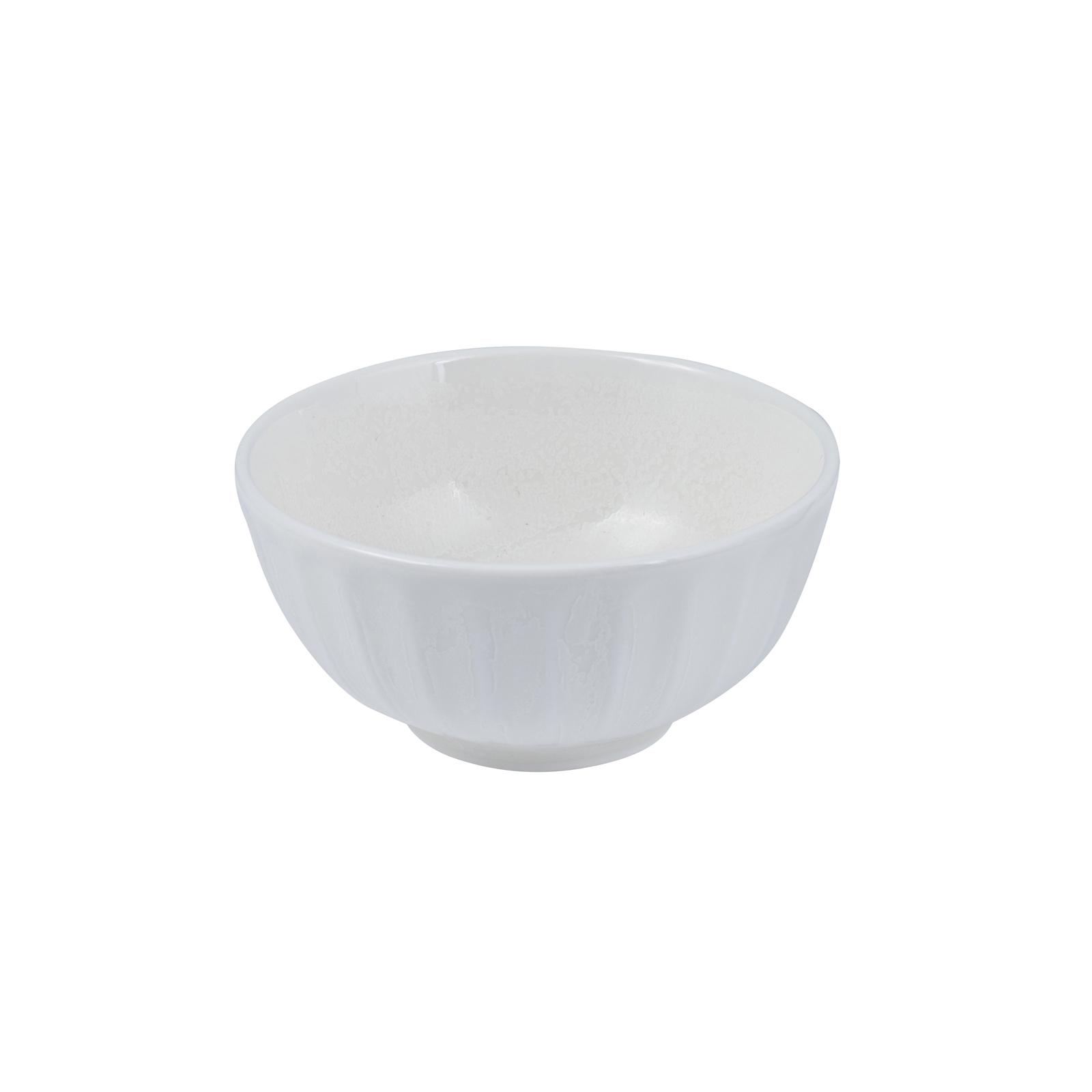 Moda Porcelain Snow Round Bowl-140mm Ø Scallop 