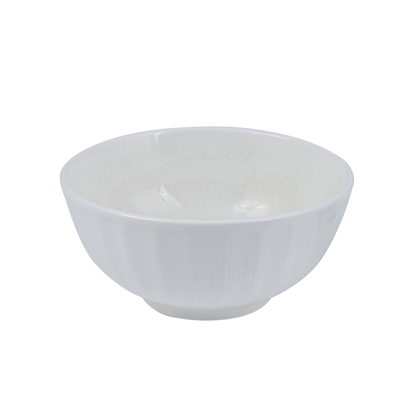 Moda Porcelain Snow Round Bowl-180mm Ø Scallop 