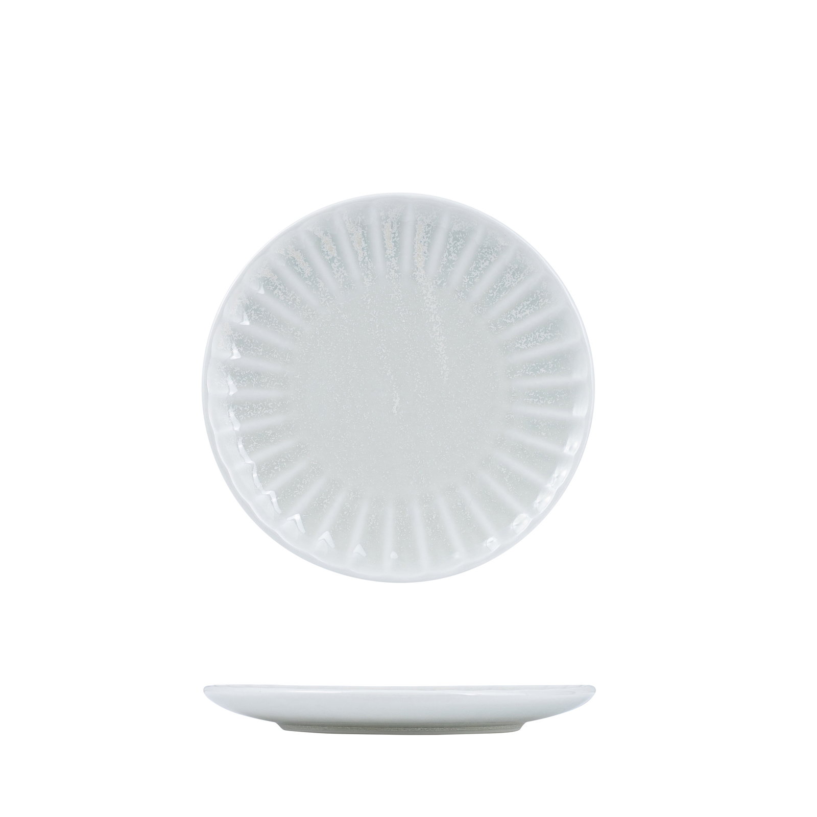 Moda Porcelain Willow Round Plate-205mm Ø Scallop 