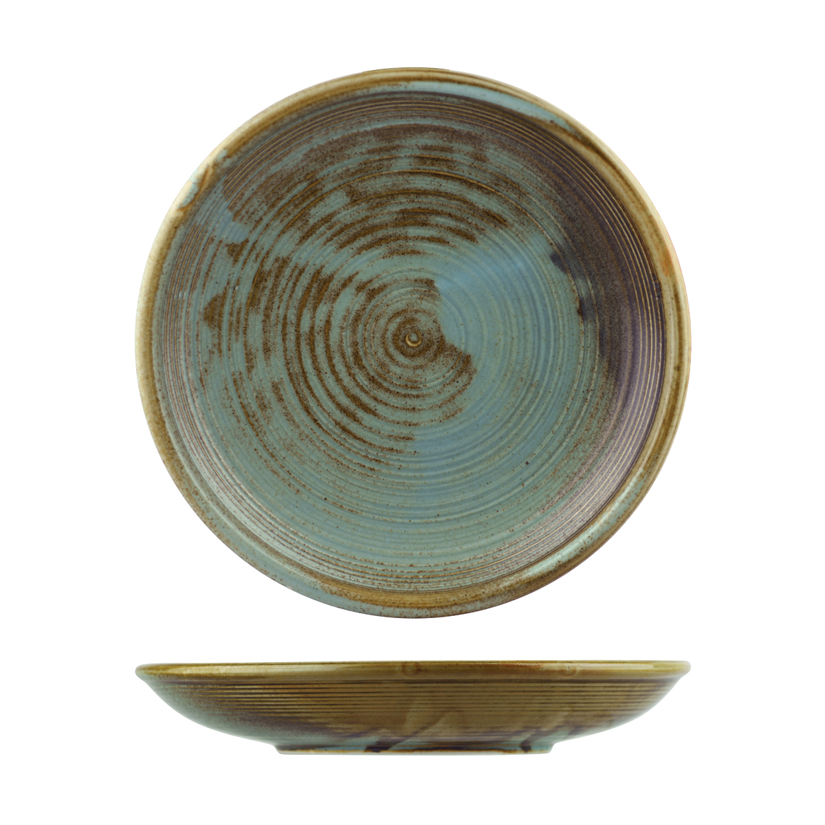 Moda Porcelain Fired Earth Deep Plate-255mm Ø Nourish