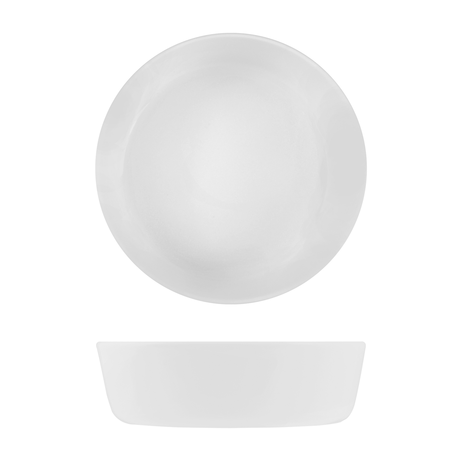 Porland Grazia Round Bowl-160mm Ø White