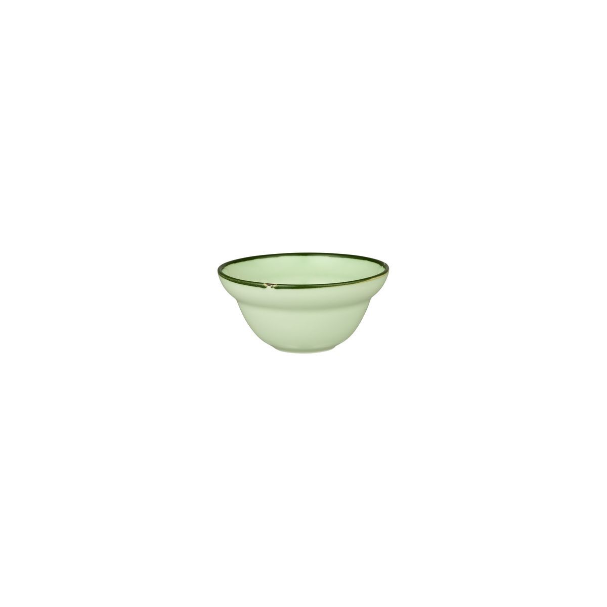 Luzerne Tintin Round Bowl 120mm Ø | 140mL Green W/Green Line