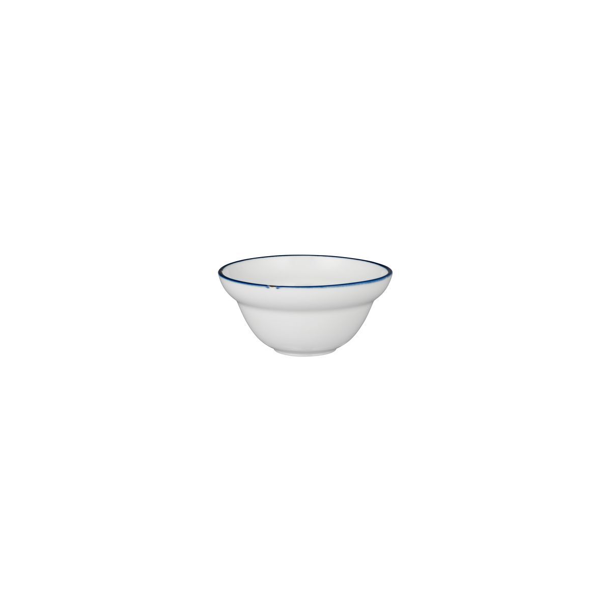 Luzerne Tintin Round Bowl 120mm Ø | 140mL White W/Navy Line