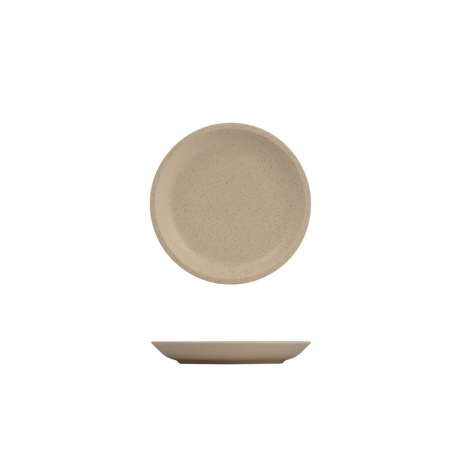 Luzerne Dune Round Plate 173mm Ø Clay