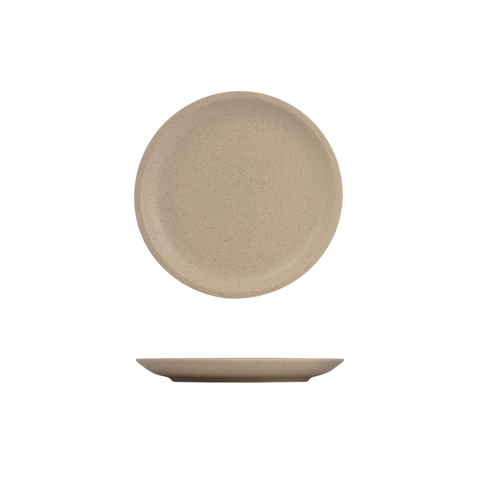 Luzerne Dune Round Plate 214mm Ø Clay