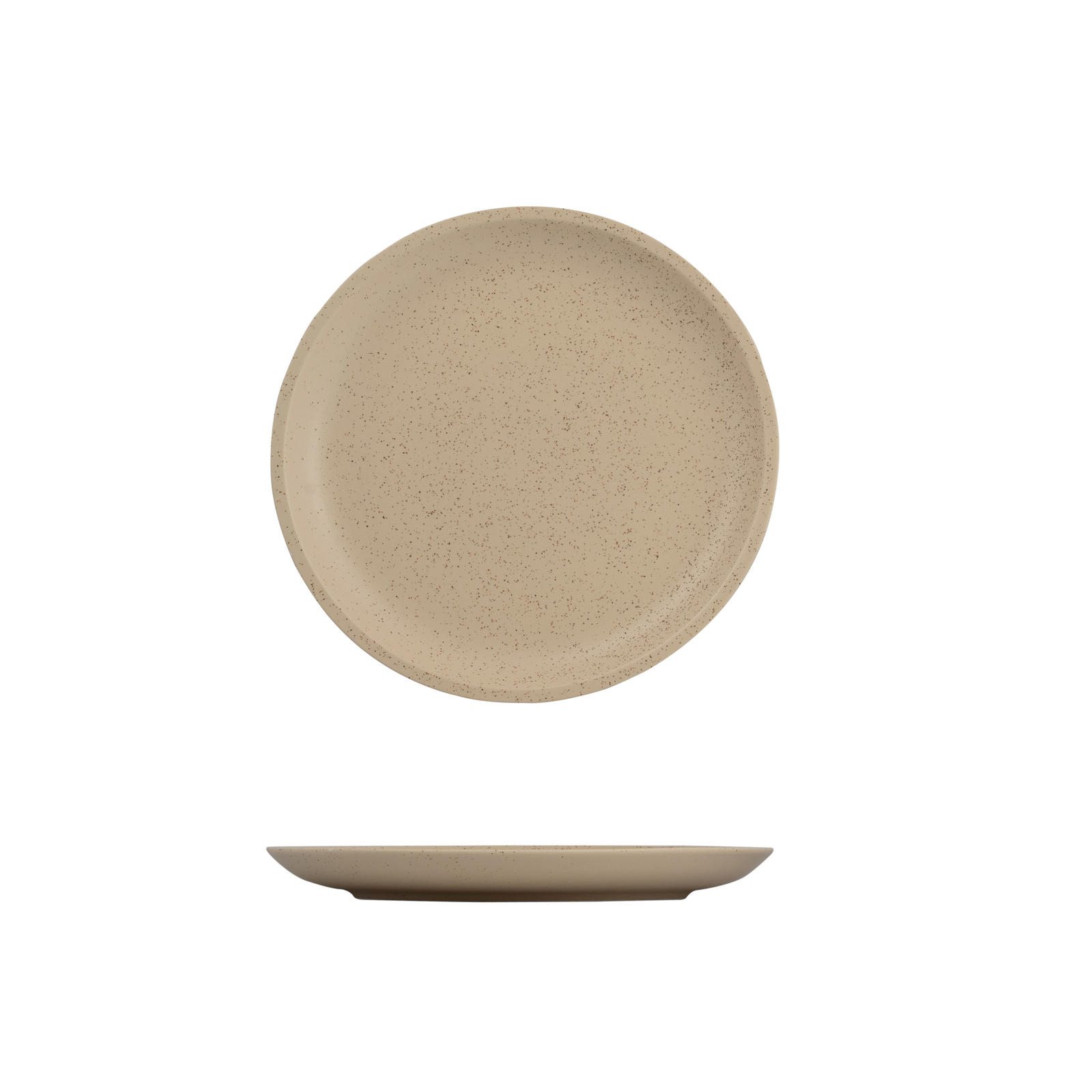 Luzerne Dune Round Plate 231mm Ø Clay