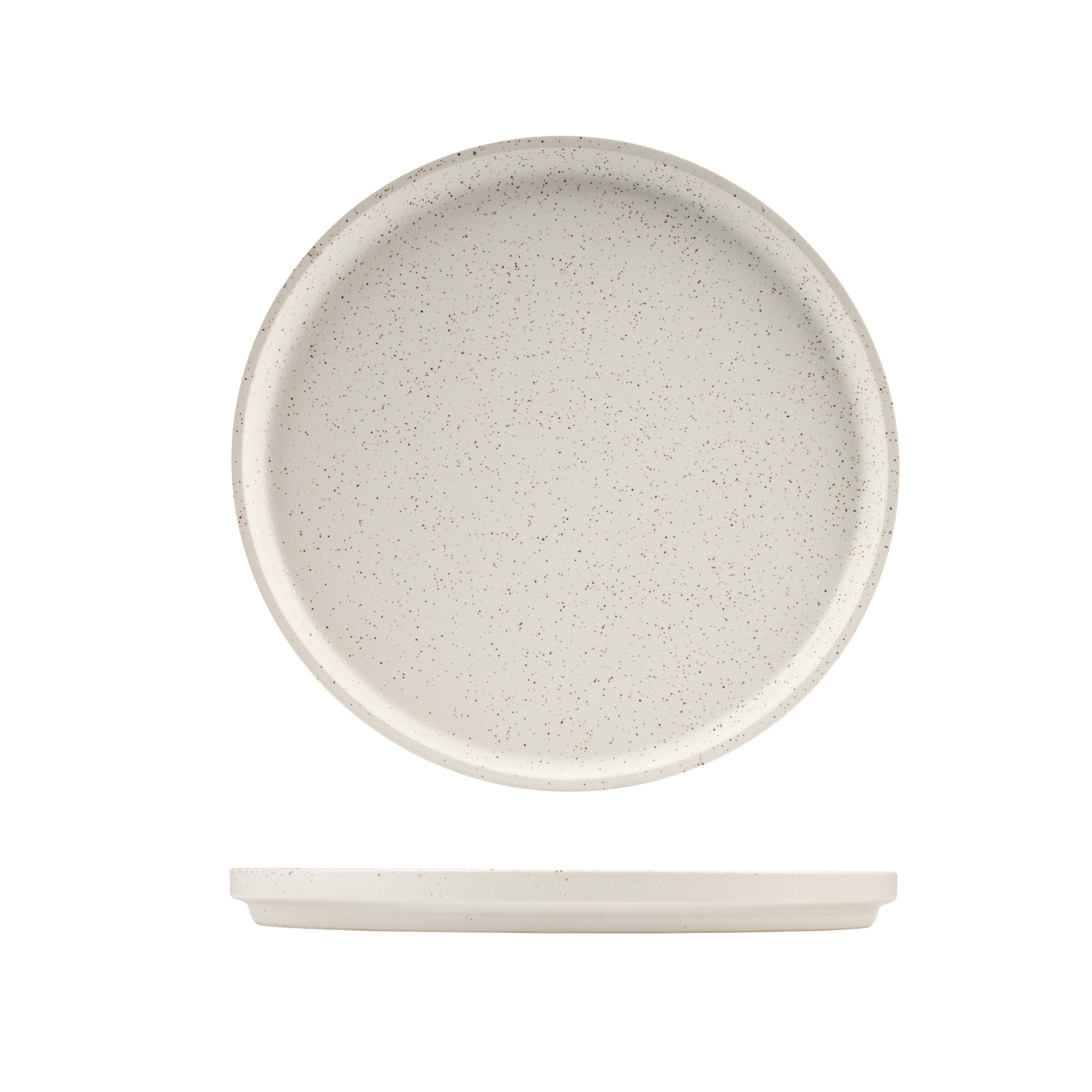 Luzerne Dune Stackable Round Plate 160mm Ø Shell