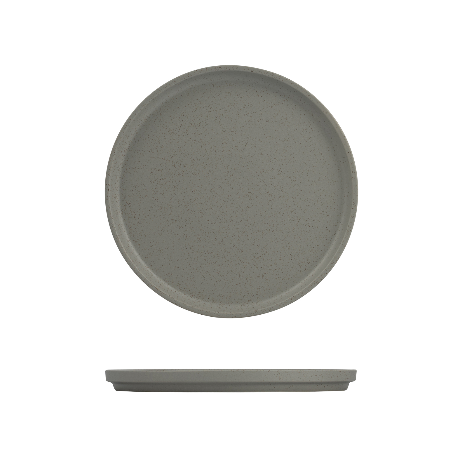 Luzerne Dune Stackable Round Plate 270mm Ø Ash