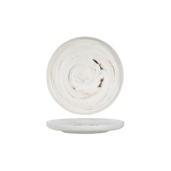 Luzerne Signature Round Plate-210mm Ø Marble