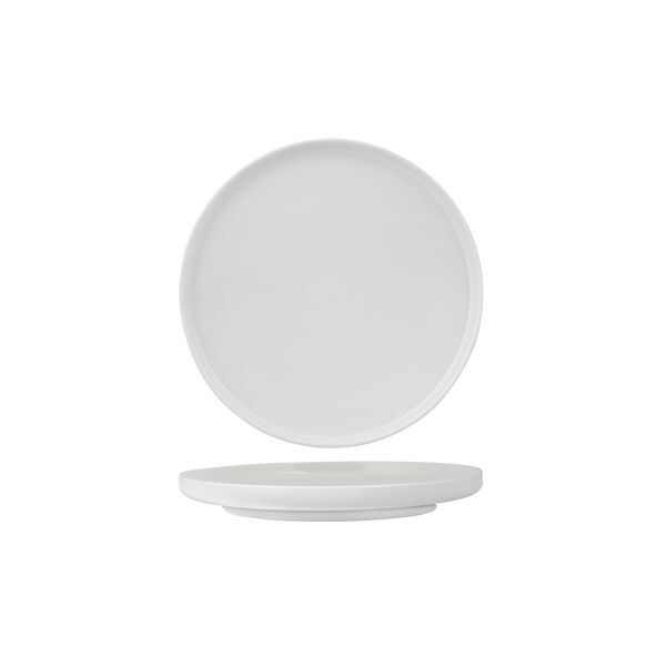 Luzerne Signature Round Plate-210mm Ø White