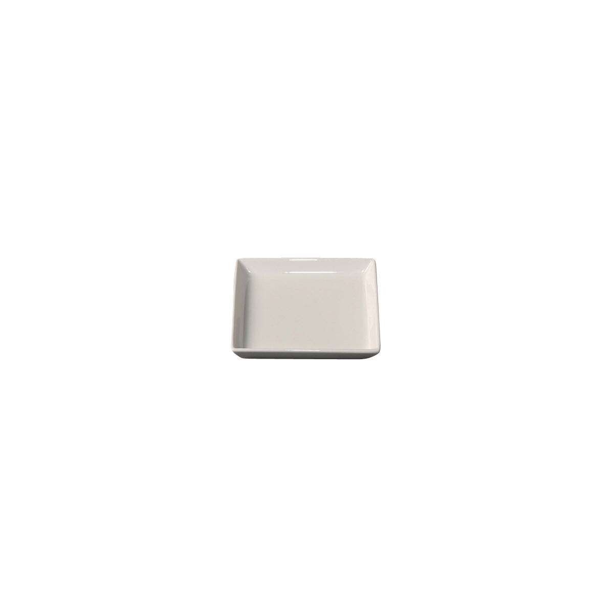 White Album Square Plate 100x100x15mm 