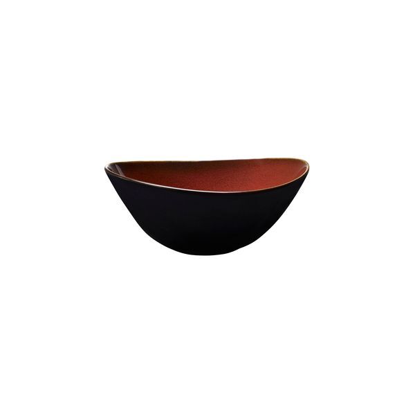 Luzerne Rustic Oval Bowl-190X170mm | 84mm H | 800mL Crimson