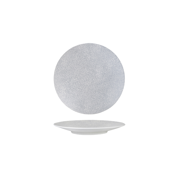 Luzerne Zen Round Coupe Plate-155mm Ø Grey Web