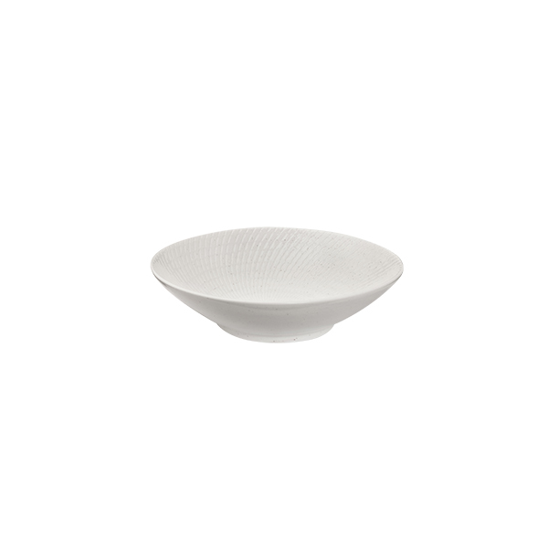 Luzerne Zen Round Bowl-190mm Ø | 50mm H | 530mL White Swirl