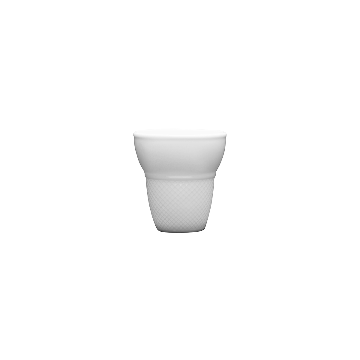 Fortessa Food Truck Waffle Cup-70mm Ø | 90mL White