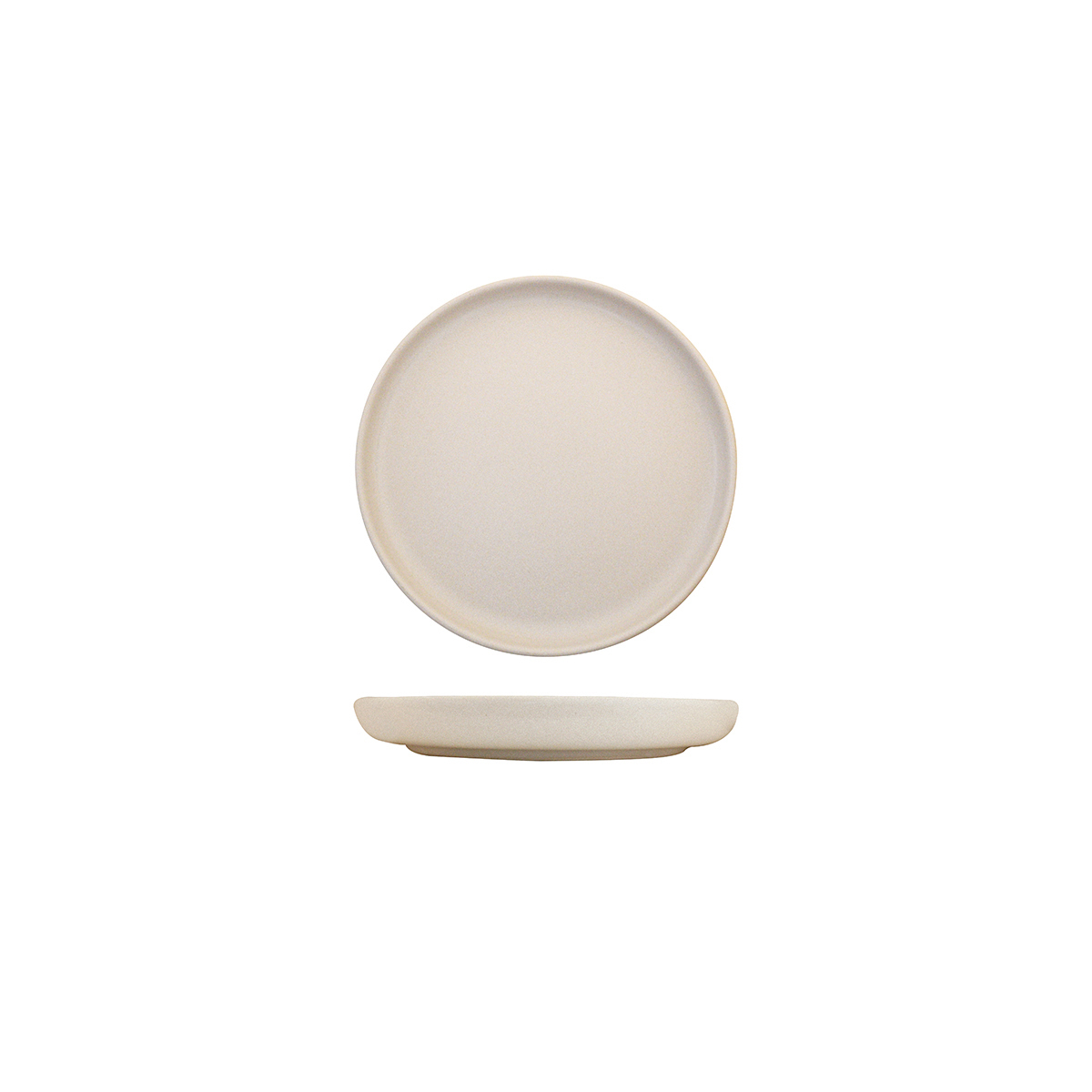 Eclipse Uno Round Plate - 175mm Ø Cream