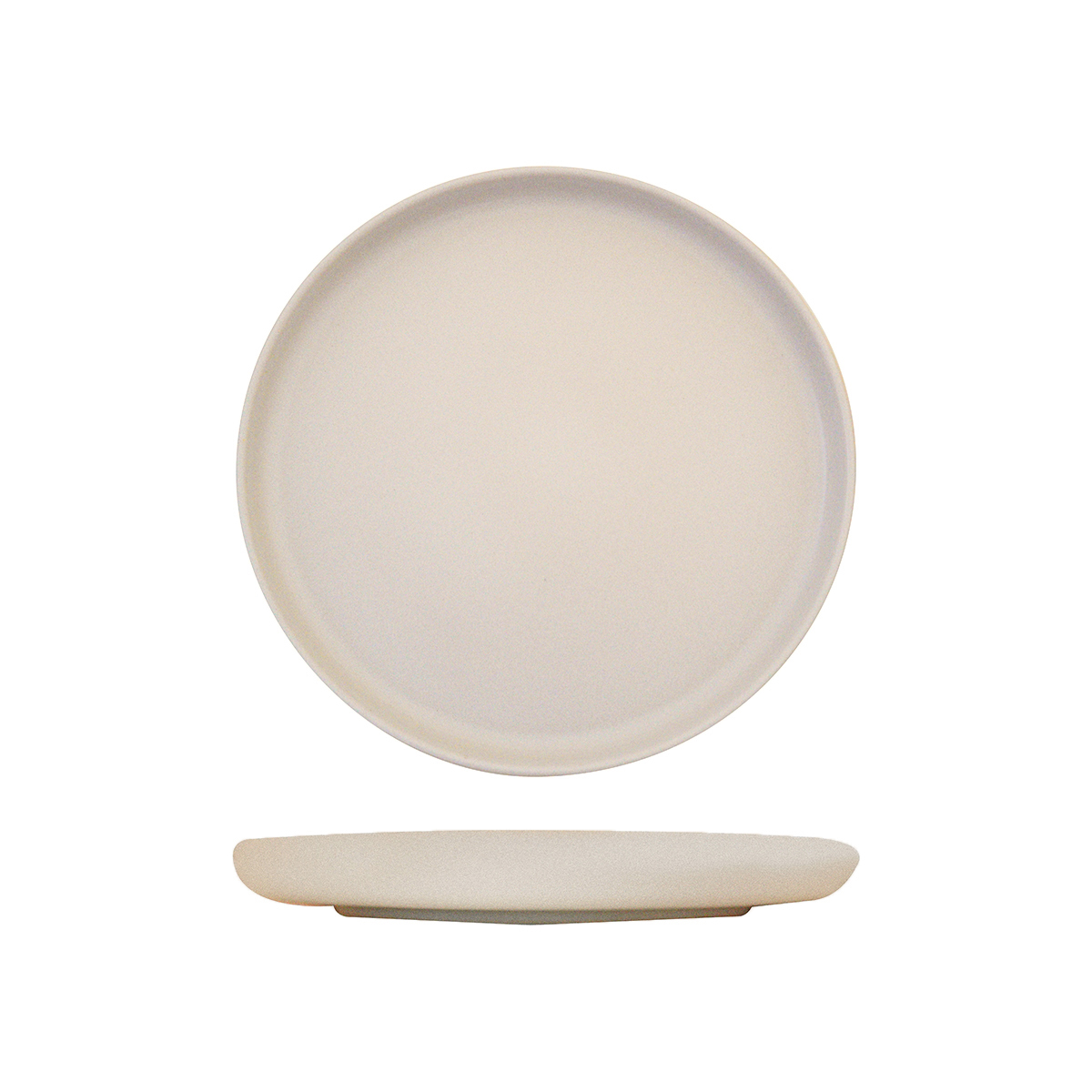 Eclipse Uno Round Plate - 280mm Ø Cream