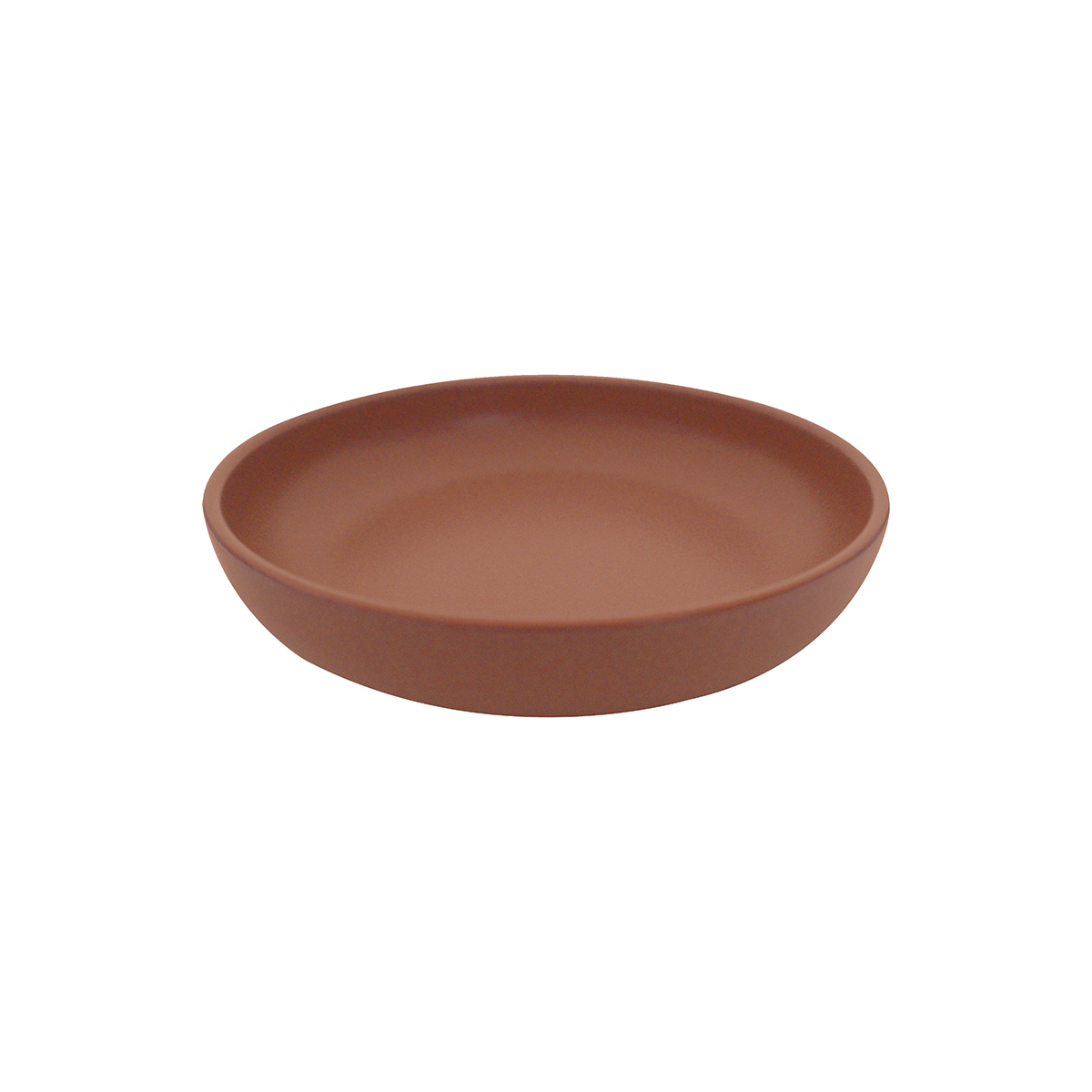 Eclipse Uno Round Bowl - 220mm Ø Brown